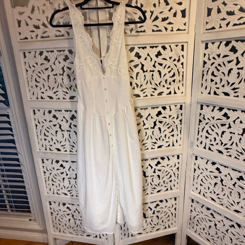 NWT White Eyelet Summer Dress